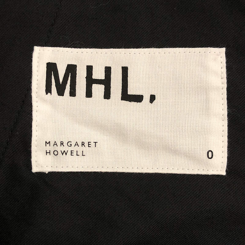 MHL. / エムエイチエルマーガレットハウエル コットン ウール ドリル ワークパンツ