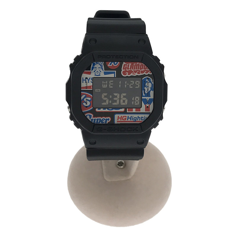 × CASIO カシオコラボ DW-5600 G-SHOCK HYSTERIC GARAGE 腕時計