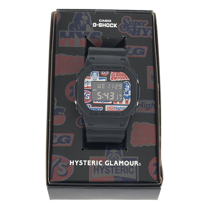 HYSTERIC GLAMOUR / ヒステリックグラマー × CASIO カシオコラボ DW-5600 G-SHOCK HYSTERIC GARAGE 腕時計