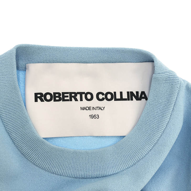 ROBERTO COLLINA / ロベルトコリーナ レーヨン ストレッチ クルーネック カットソー