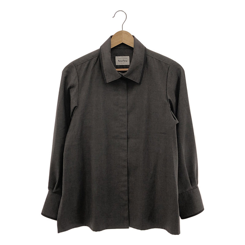 FLY FRONT SHIRT / フライフロント シャツ-