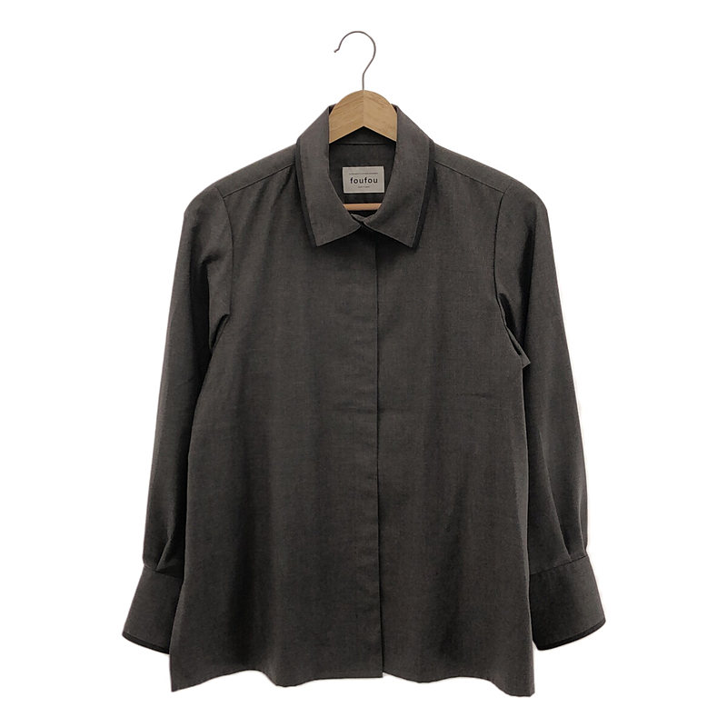 fly front hemming shirts フライフロントヘミングシャツ | ブランド