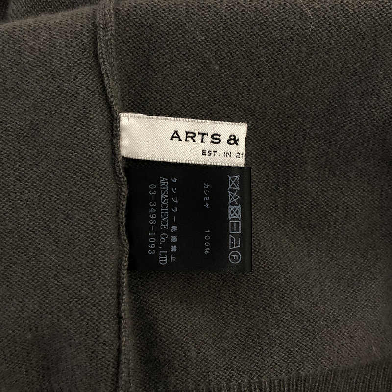 ARTS&SCIENCE / アーツアンドサイエンス cashmere 100％ / カシミヤ クルーネックニットプルオーバー