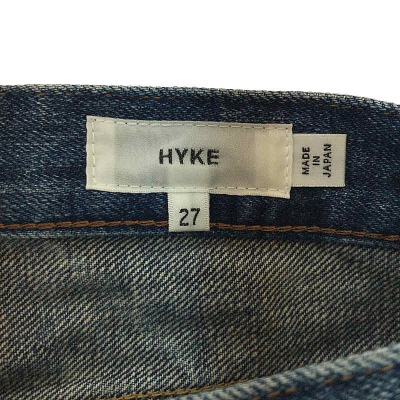 HYKE / ハイク STRAIGHT デニムパンツ