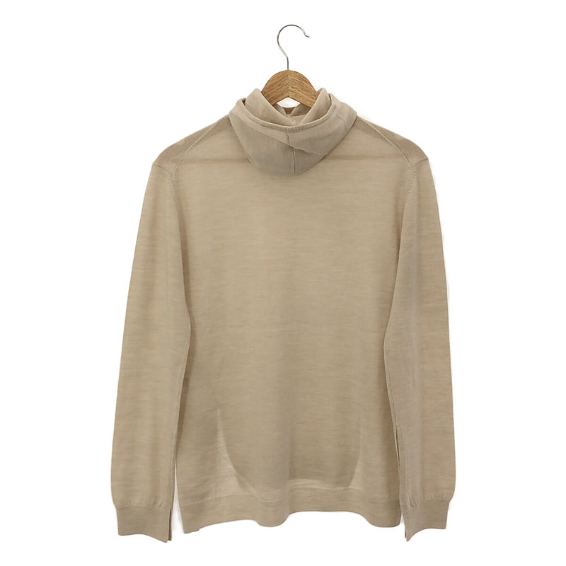 Little $uzie / リトルスージー Extra Fine Merino Wool Hooded Knit ウール フーデッドニット