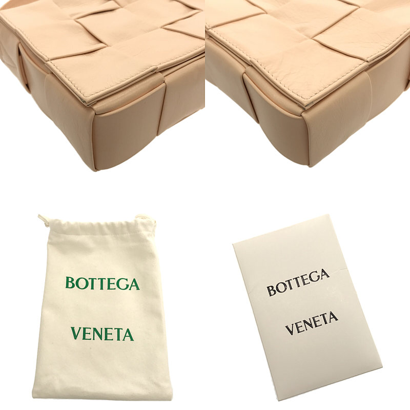 BOTTEGA VENETA / ボッテガヴェネタ Padded Cassette / パデッド カセット イントレチャート レザー ショルダーバッグ