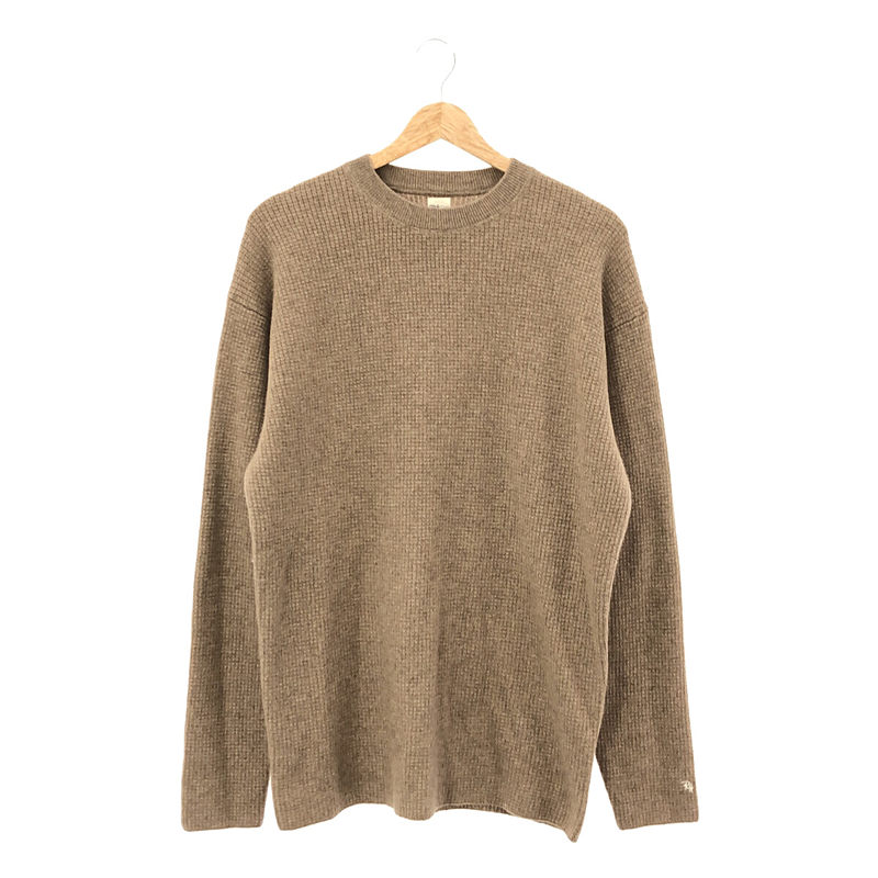 cashmere 100％ / カシミヤ クルーネック ニット プルオーバー