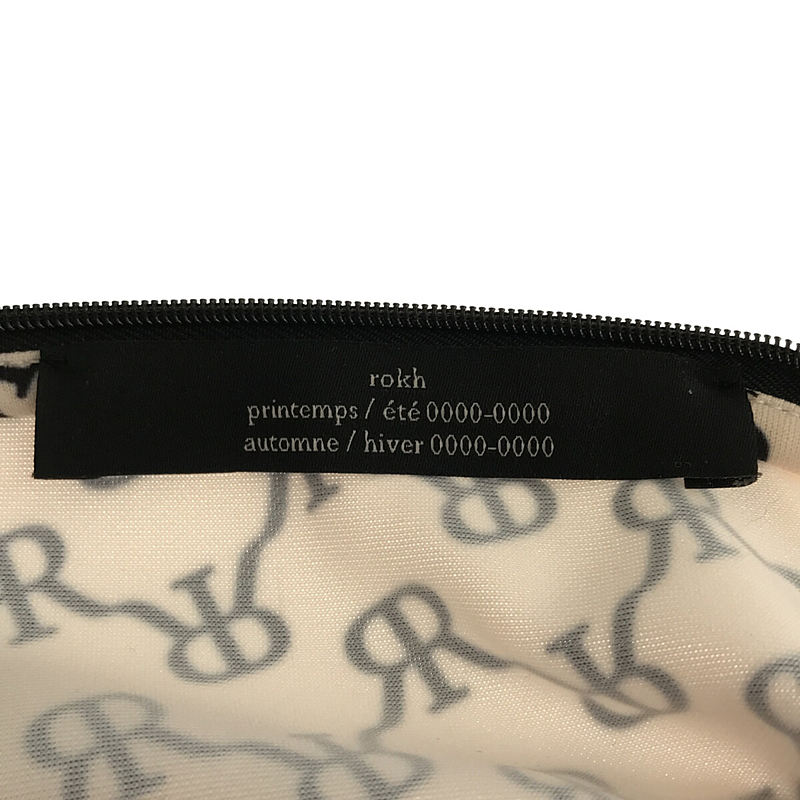 Rokh / ロック 総ロゴ モノグラム ハイネック ロングワンピース