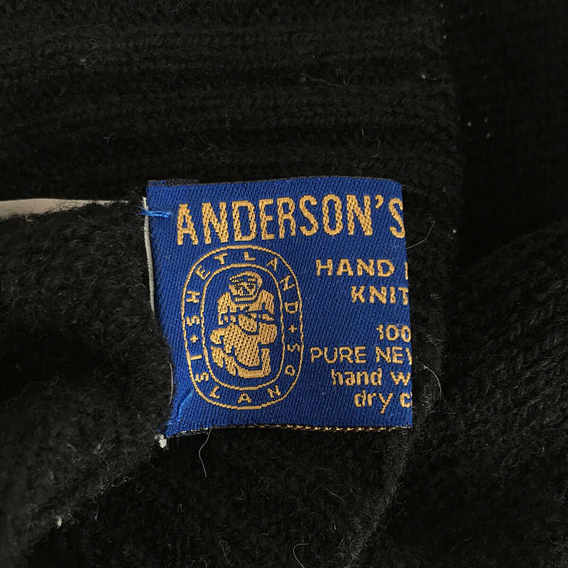 ANDERSON'S OF SHETLAND / アンダーソンズオブシェットランド EVEREST エベレスト クルーネック ニット