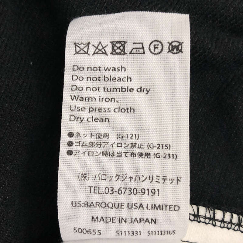 ENFOLD / エンフォルド ソフトツイル リラックスゴムワイドパンツ