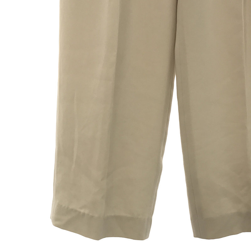 BEAUTY&YOUTH / ビューティーアンドユース タック ワイドストレート パンツ