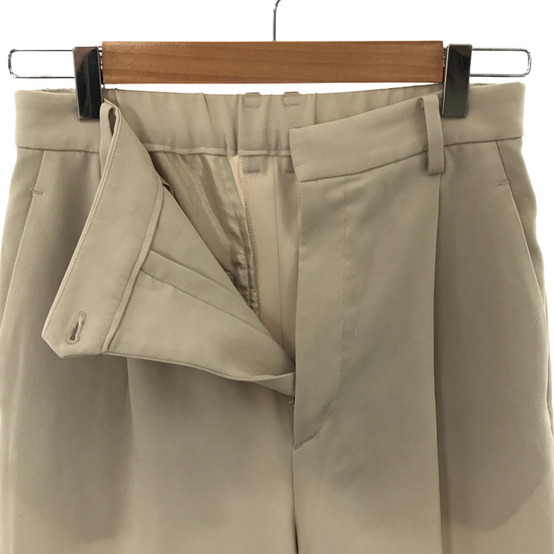 BEAUTY&YOUTH / ビューティーアンドユース タック ワイドストレート パンツ