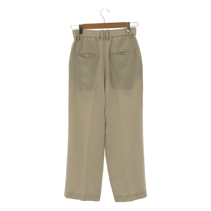 BEAUTY&YOUTH / ビューティーアンドユース タック ワイドストレート パンツ
