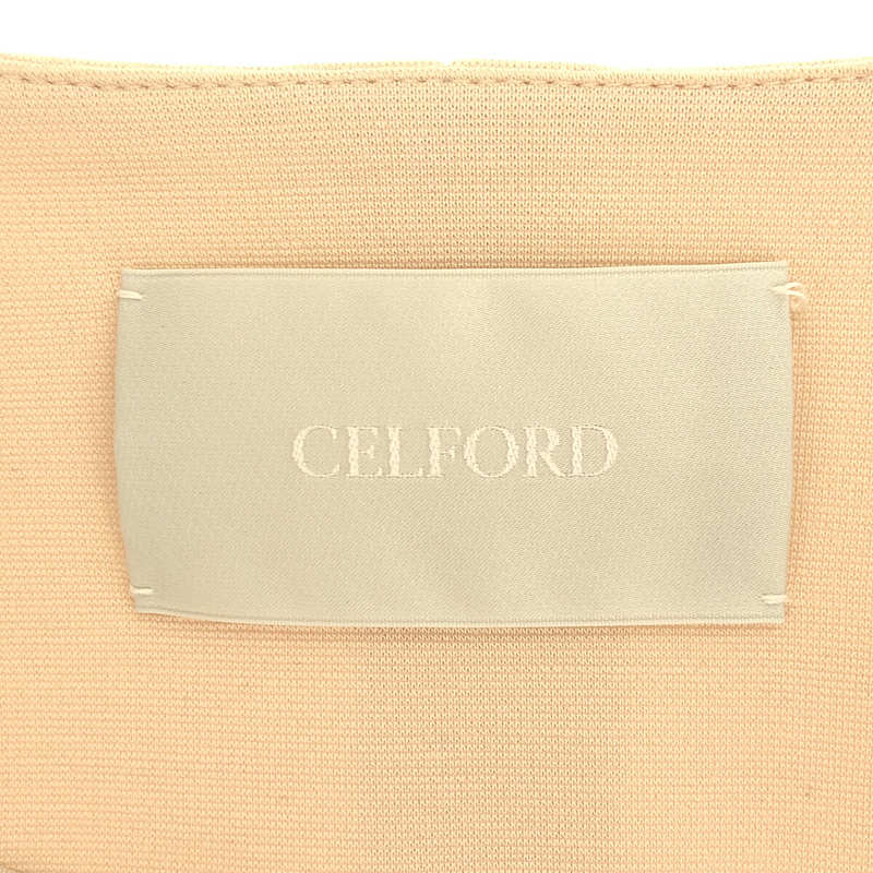 CELFORD / セルフォード ノーカラー ショート丈 ジャケット