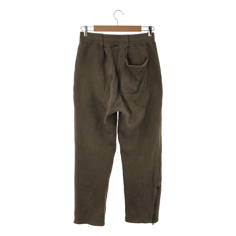 Ron Herman / ロンハーマン コットン 裾ジップ スウェット イージーパンツ