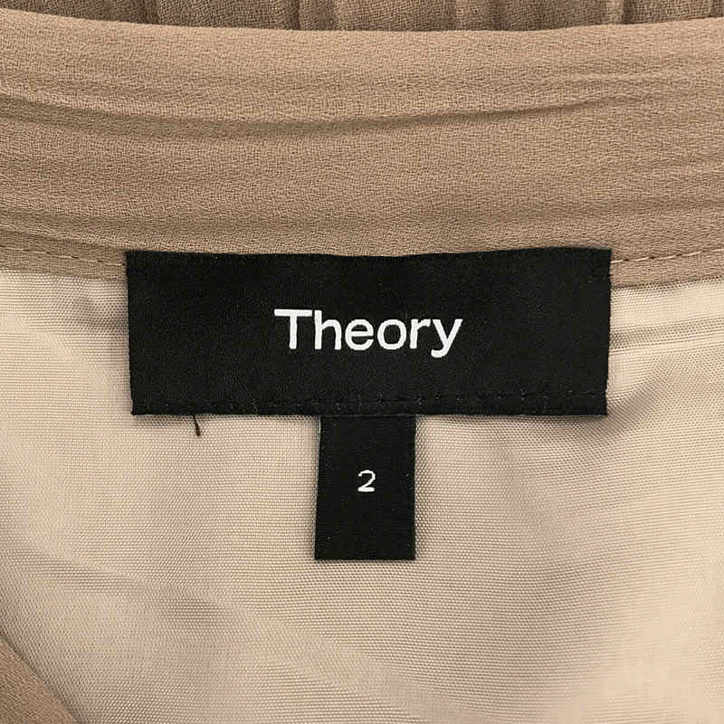 theory / セオリー AIRY GGT ASYM DRAPE SKT アシンメトリー ドレープ スカート