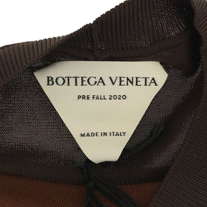 BOTTEGA VENETA / ボッテガヴェネタ バイカラー クルーネック 変形ニット プルオーバー