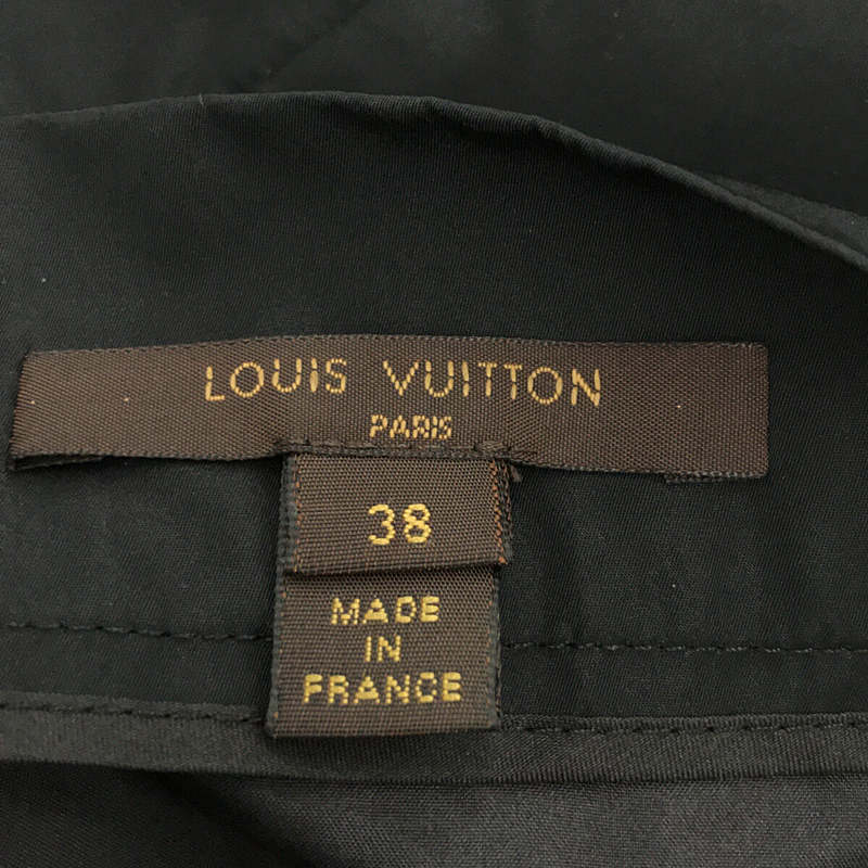 Louis Vuitton / ルイヴィトン シルクブレンド 切替 フレア スカート