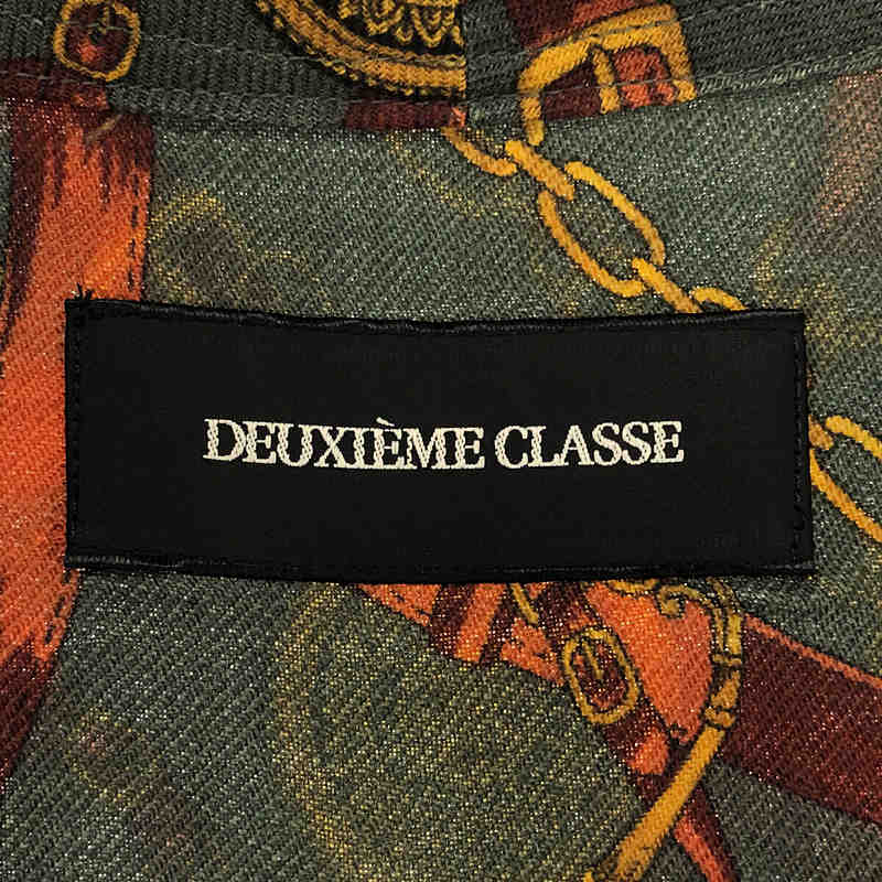 Deuxieme Classe / ドゥーズィエムクラス ウール 総柄 カシュクール ワンピース