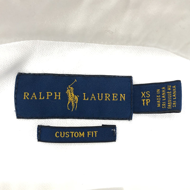 RALPH LAUREN / ラルフローレン ワンポイント刺繡 ポニー ロゴ コットン  ボタンダウン シャツ