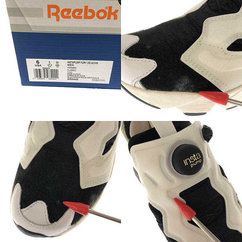 INSTAPUMP FURY OG ACHM インスタポンプ フューリー ローカット スニーカー 箱付きReebok / リーボック