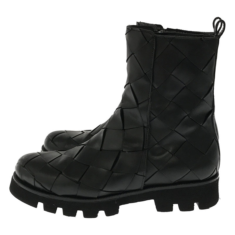 その他 サイドゴア キルティング 厚底 ショートブーツ