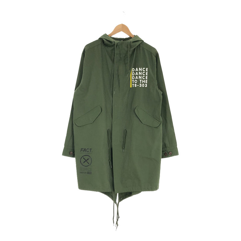 Blueys Parka スマイルマークプリント モッズパーカー コート