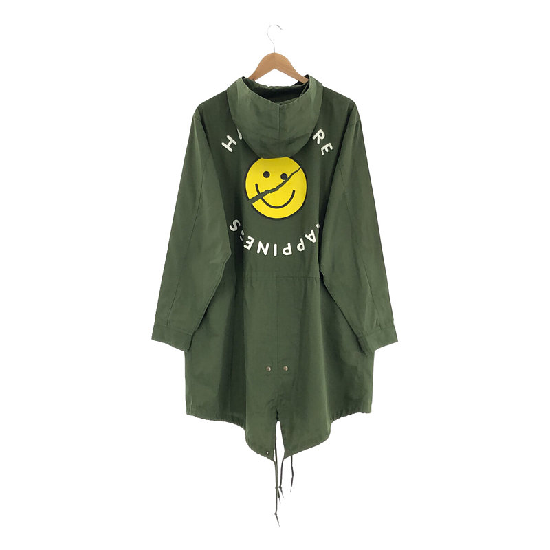 FACT. / ファクト Blueys Parka スマイルマークプリント モッズパーカー コート