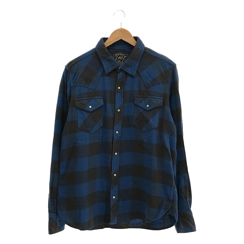 L/SL STANDARD BUFFALO CHECK SHIRT コットン ネル バッファローチェック ウエスタン シャツ