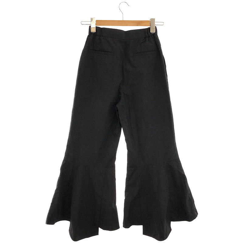 UN3D / アンスリード ポリエステル コットン バック フレア パンツ