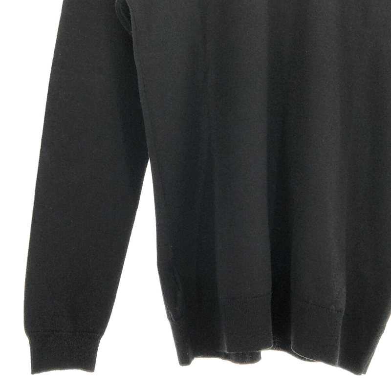 JOHN SMEDLEY / ジョンスメドレー メリノウール タートルネック ニット black