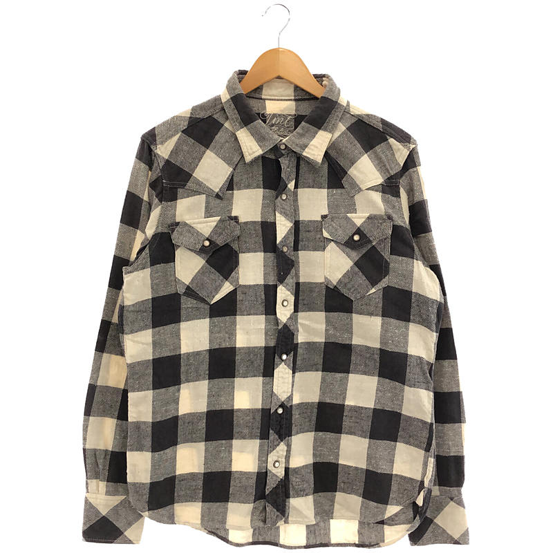 L/SL STANDARD BUFFALO CHECK SHIRT コットン ネル バッファローチェック ウエスタンシャツ