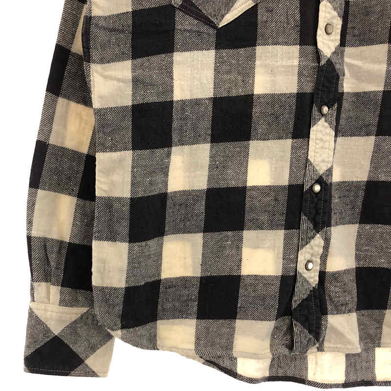 TMT / ティーエムティー L/SL STANDARD BUFFALO CHECK SHIRT コットン ネル バッファローチェック ウエスタンシャツ