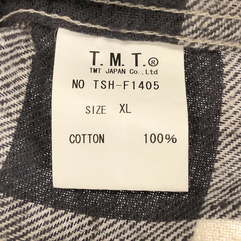 TMT / ティーエムティー L/SL STANDARD BUFFALO CHECK SHIRT コットン ネル バッファローチェック ウエスタンシャツ