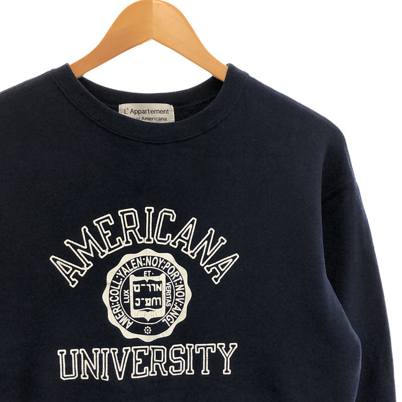 先行販売 Americana/アメリカーナ College C/N Sweat | www.ouni.org