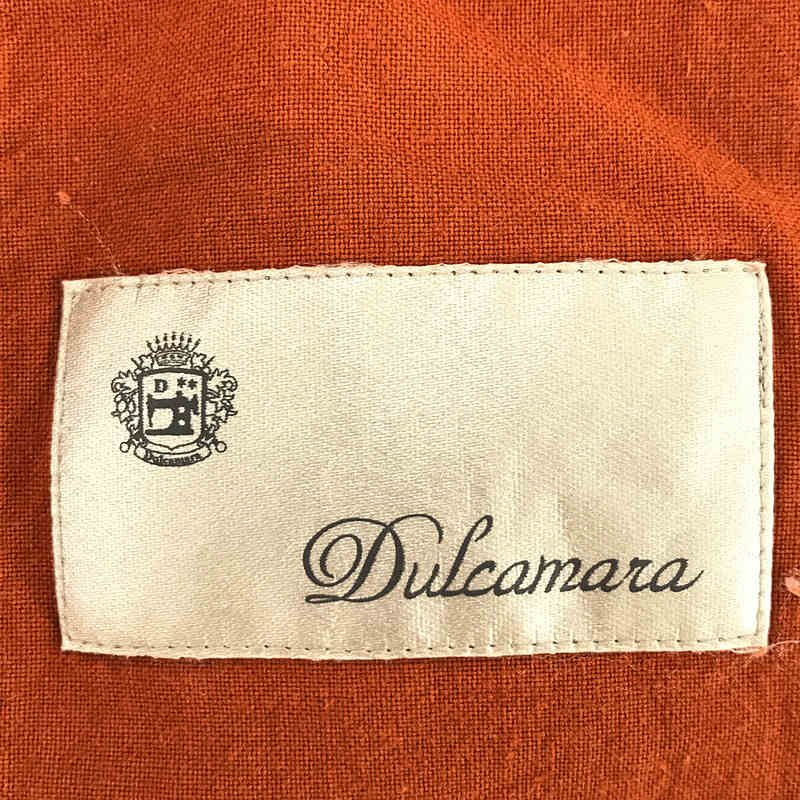 Dulcamara / ドゥルカマラ コットン ワイド テーパード イージー スラックス パンツ
