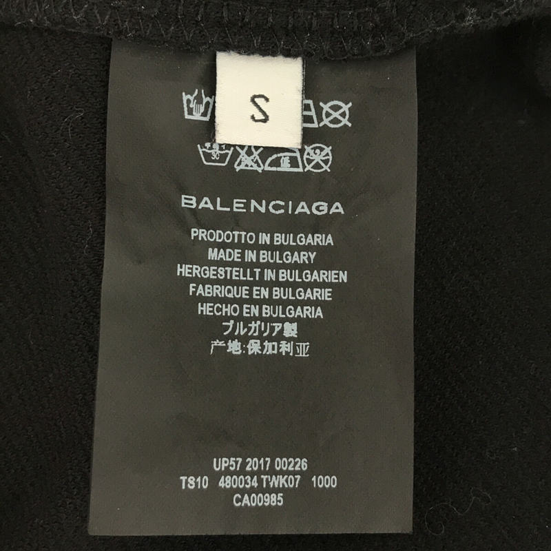 BALENCIAGA / バレンシアガ コットングレンド クルーネック トレーナー スウェット