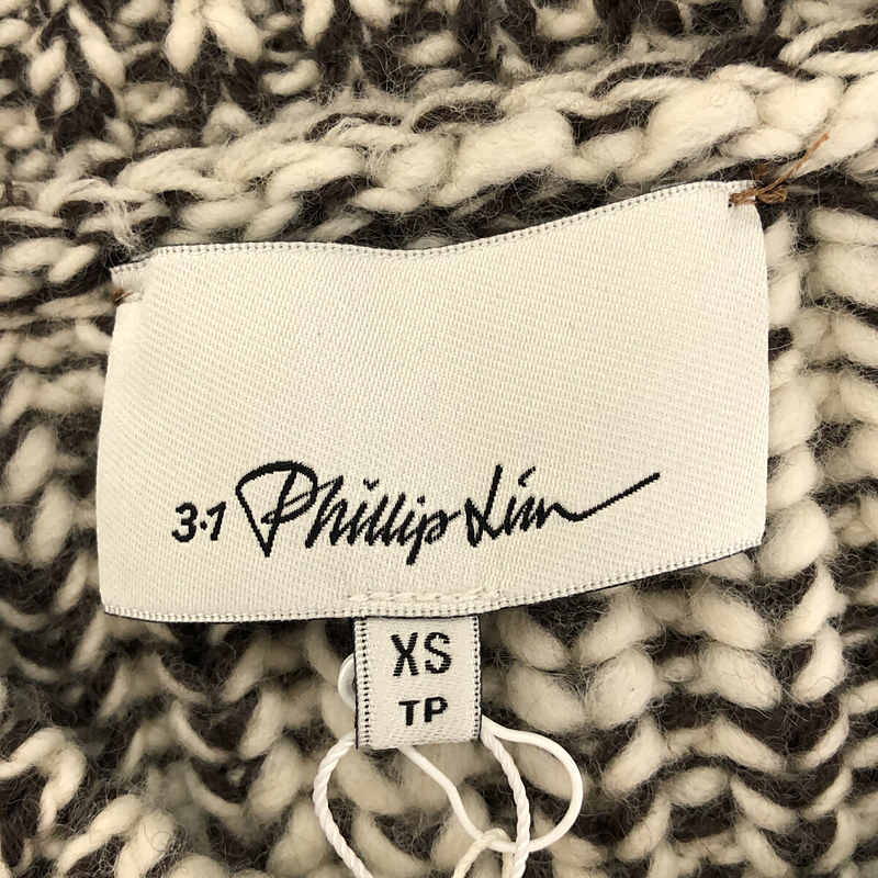 3.1 Phillip Lim /  スリーワンフィリップリム クルーネック メランジ ミックス ウール ニット セーター