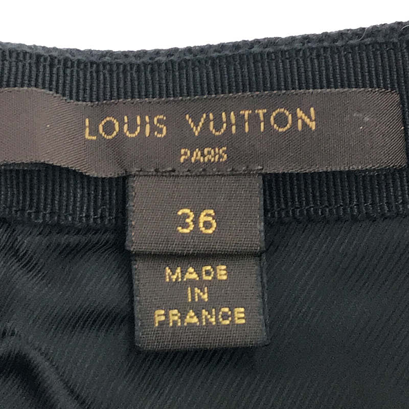 Louis Vuitton / ルイヴィトン ウール フレア ミニ スカート