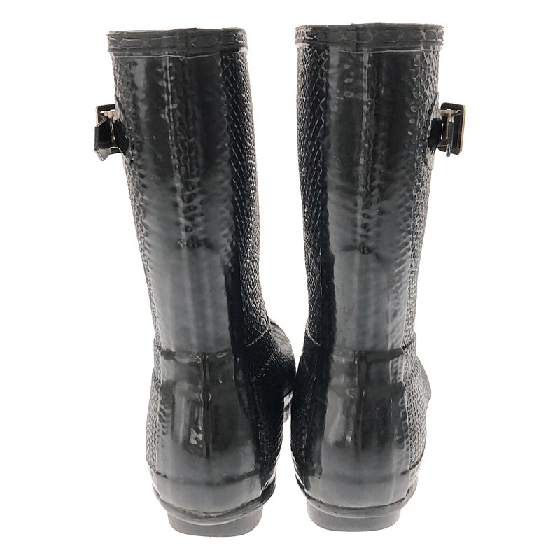 その他 CARNABY BOA SNAKE SHOT パイソン柄 レイン ブーツ 保存袋付き