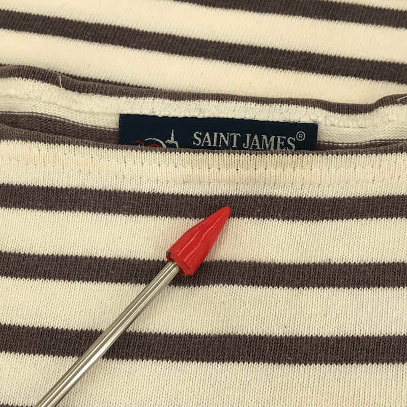 SAINT JAMES / セントジェームス OUESSANT ”BORDER” ウェッソン ボーダー ボートネック バスク カットソー トップス