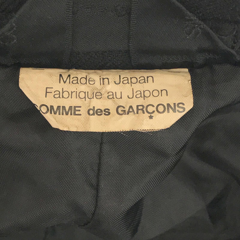 COMME des GARCONS The Infinity of Tailoring テーラリングの無限大 ポリエステル 縮絨 リボン