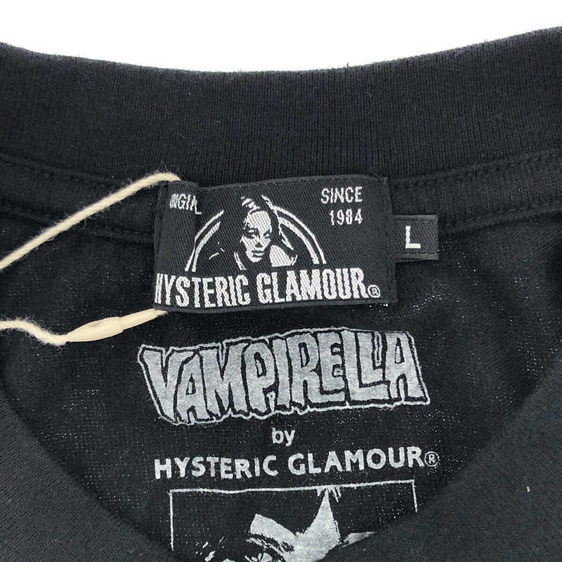 HYSTERIC GLAMOUR / ヒステリックグラマー 02211CT41 VAMPIRELLA WHEN WAKES THE DEAD Tシャツ ヴァンピレラ  ガール