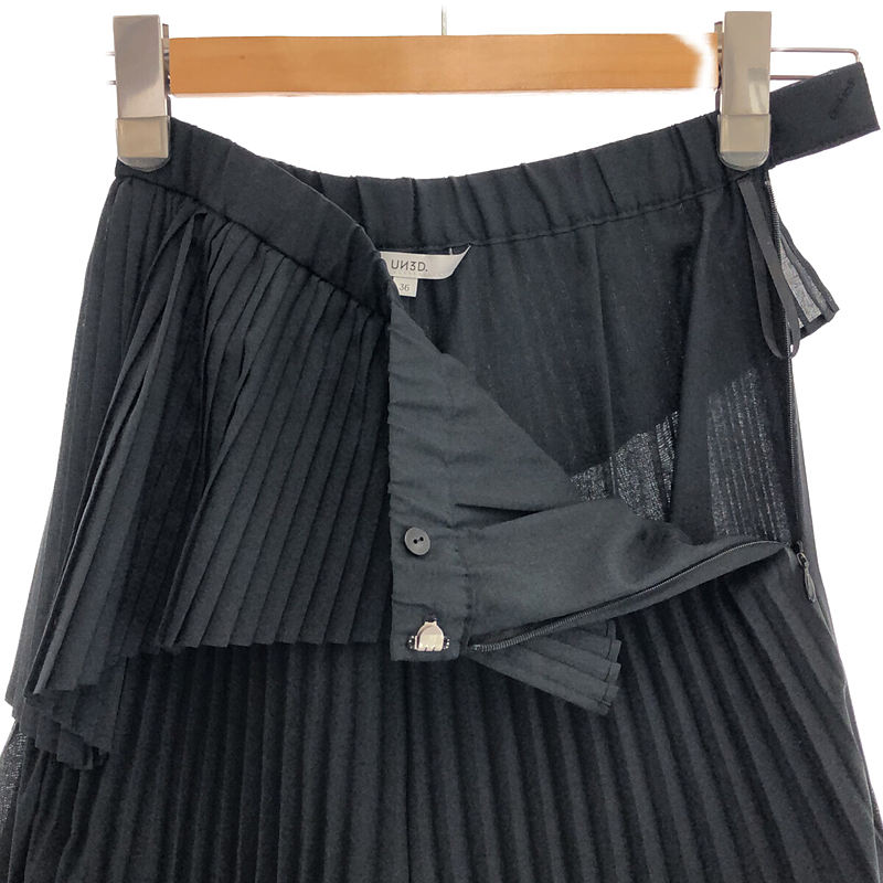 UN3D / アンスリード オリガミ プリーツ ダブル パンツ