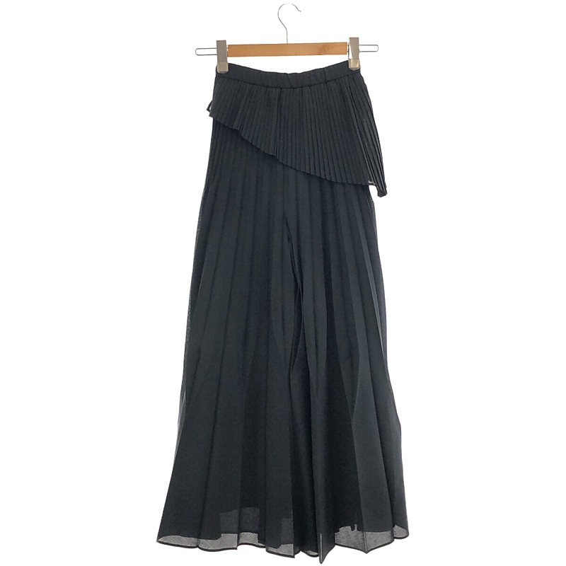 UN3D / アンスリード オリガミ プリーツ ダブル パンツ