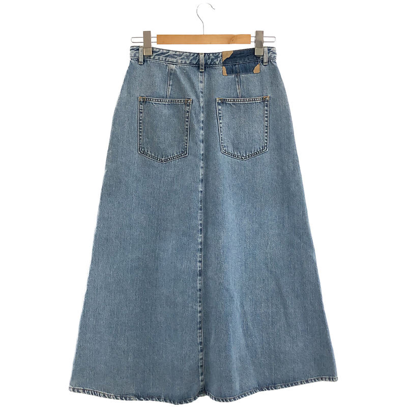 IENA / イエナ ロング エコデニムトラペーズスカート