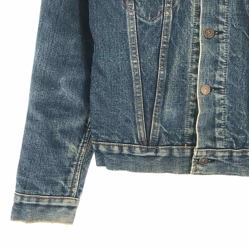 LEVI'S / リーバイス 1960s～ 70505-0317 BIG E 刻印521 Vintage Denim Jacket ブランケット付き ヴィンテージ 濃紺 デニム トラッカー ジャケット