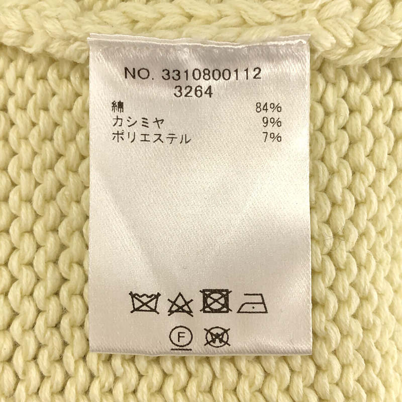 コットン カシミヤ ローゲージ Vネック ニット | ブランド古着の買取 ...