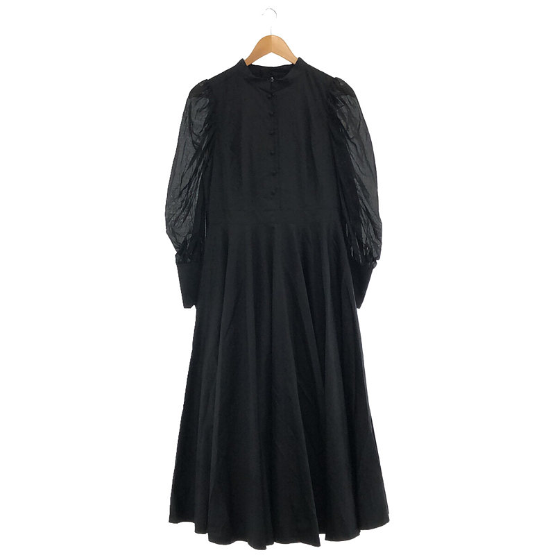 foufou フーフー THE DRESS ブラック すぐ届く！秋冬のTHE DRESSシリーズ》 foufouの黒いドレス