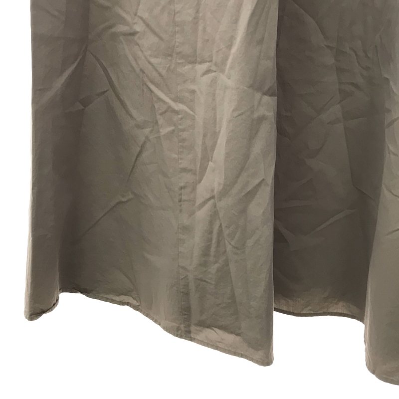 GALERIE VIE / ギャルリーヴィー コンパクトコットンツイル ノースリーブマキシワンピース